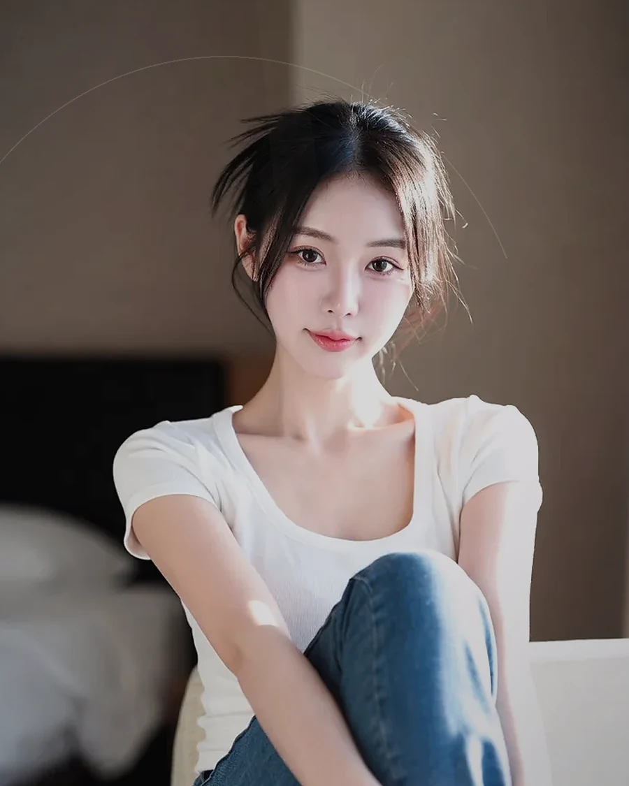 경남 밀양시 · 정돈된 실내에서 쉬는 인물
