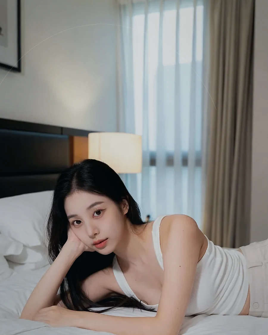 경남 하동군 악양면 · 은은한 조명의 실내에 앉은 인물