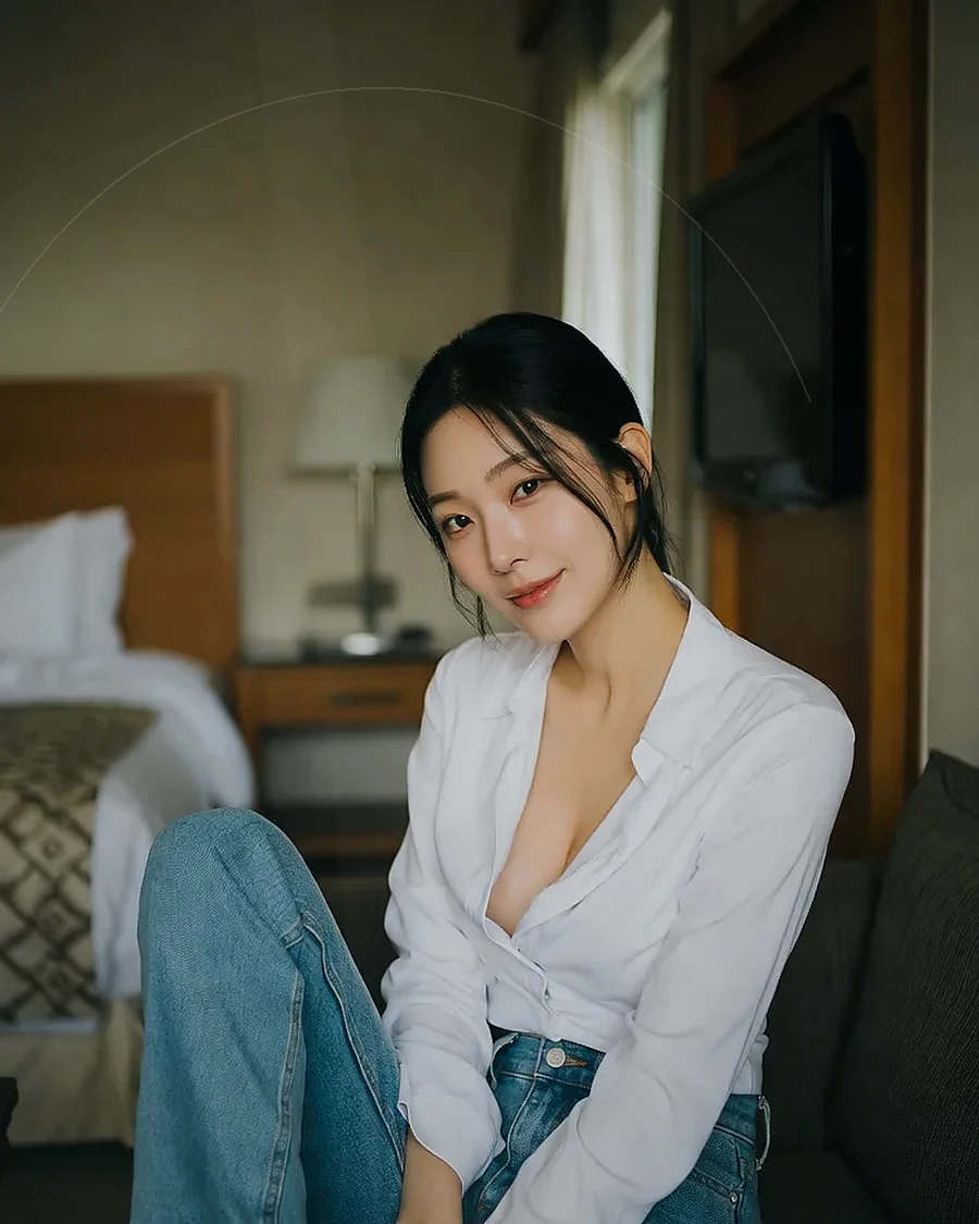 경남 창원시 석전동 · 은은한 조명의 실내에 앉은 인물