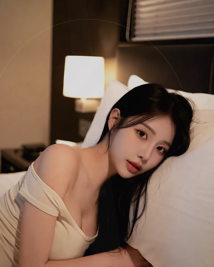 경남 창원시 팔용동 · 도시 불빛이 보이는 객실의 인물