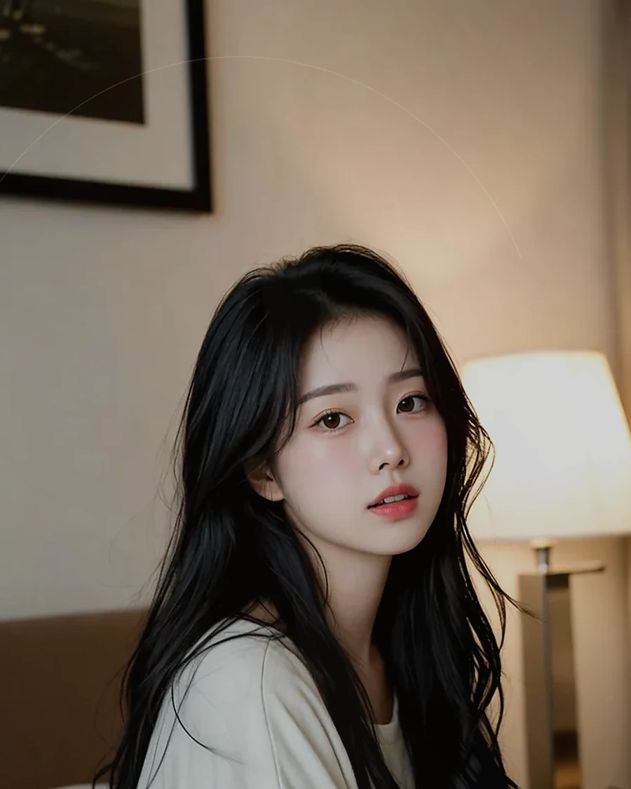 경남 하동군 진교면 · 도시 불빛이 보이는 객실의 인물