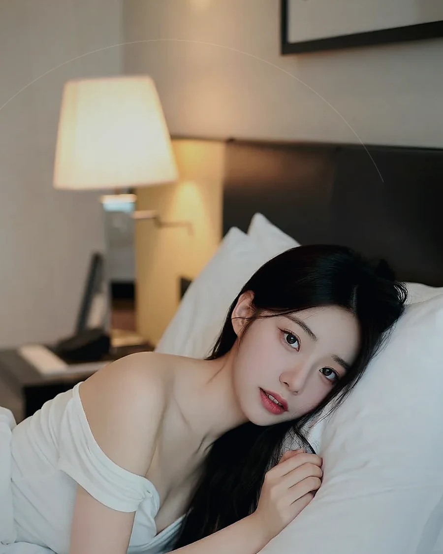 경남 함안군 · 어두운 조도의 객실에 머무는 인물