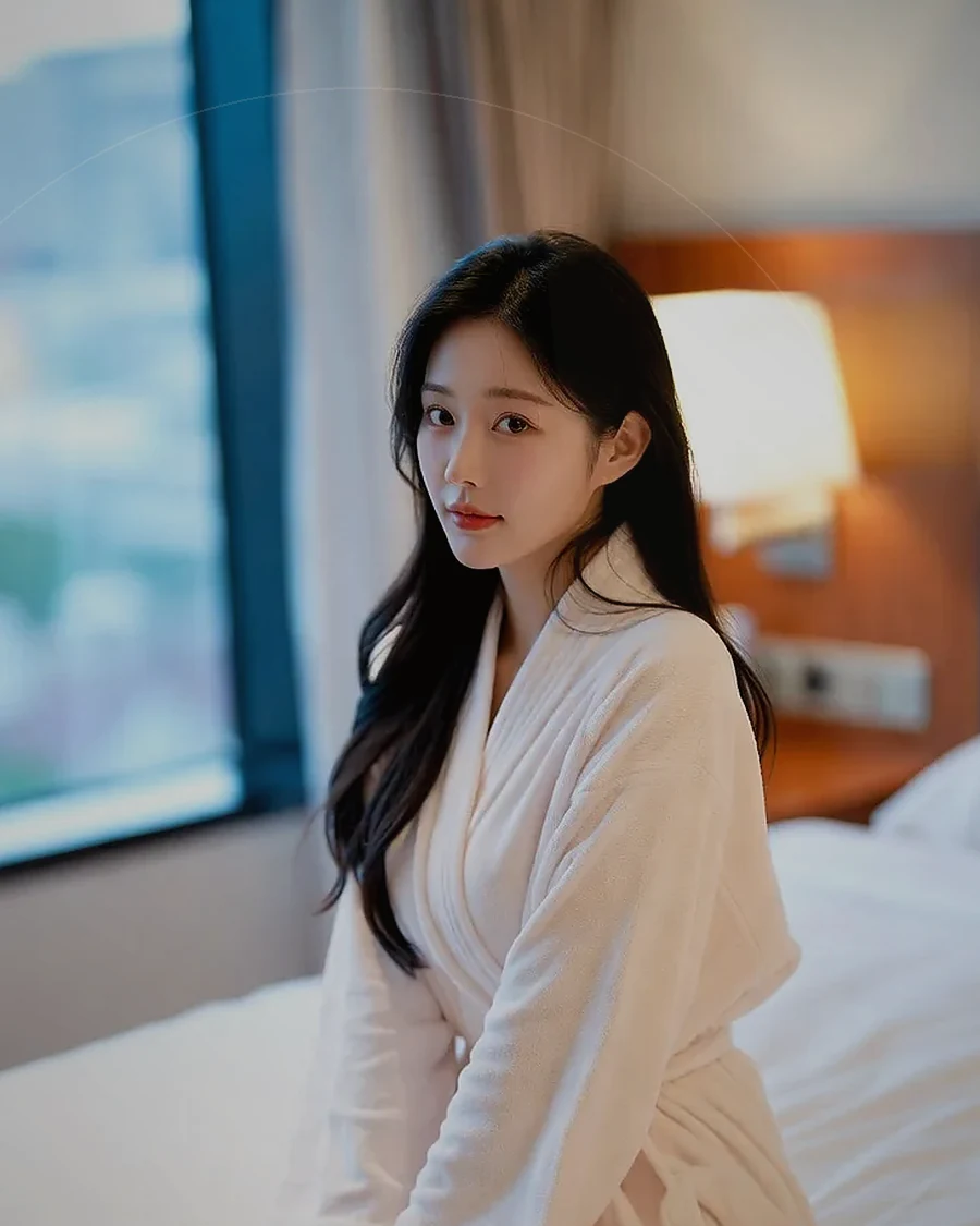 경남 거창군 · 정돈된 실내에서 쉬는 인물
