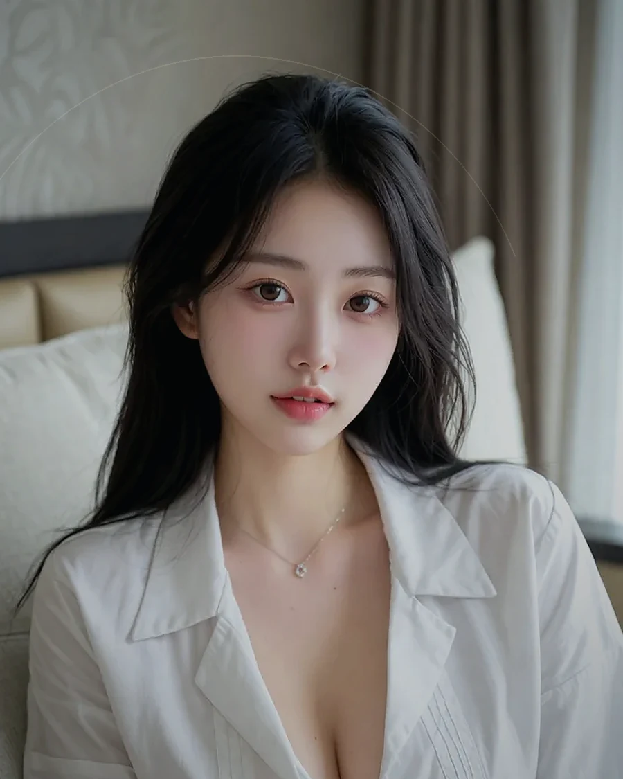 경남 함안군 군북면 · 정돈된 실내에서 쉬는 인물