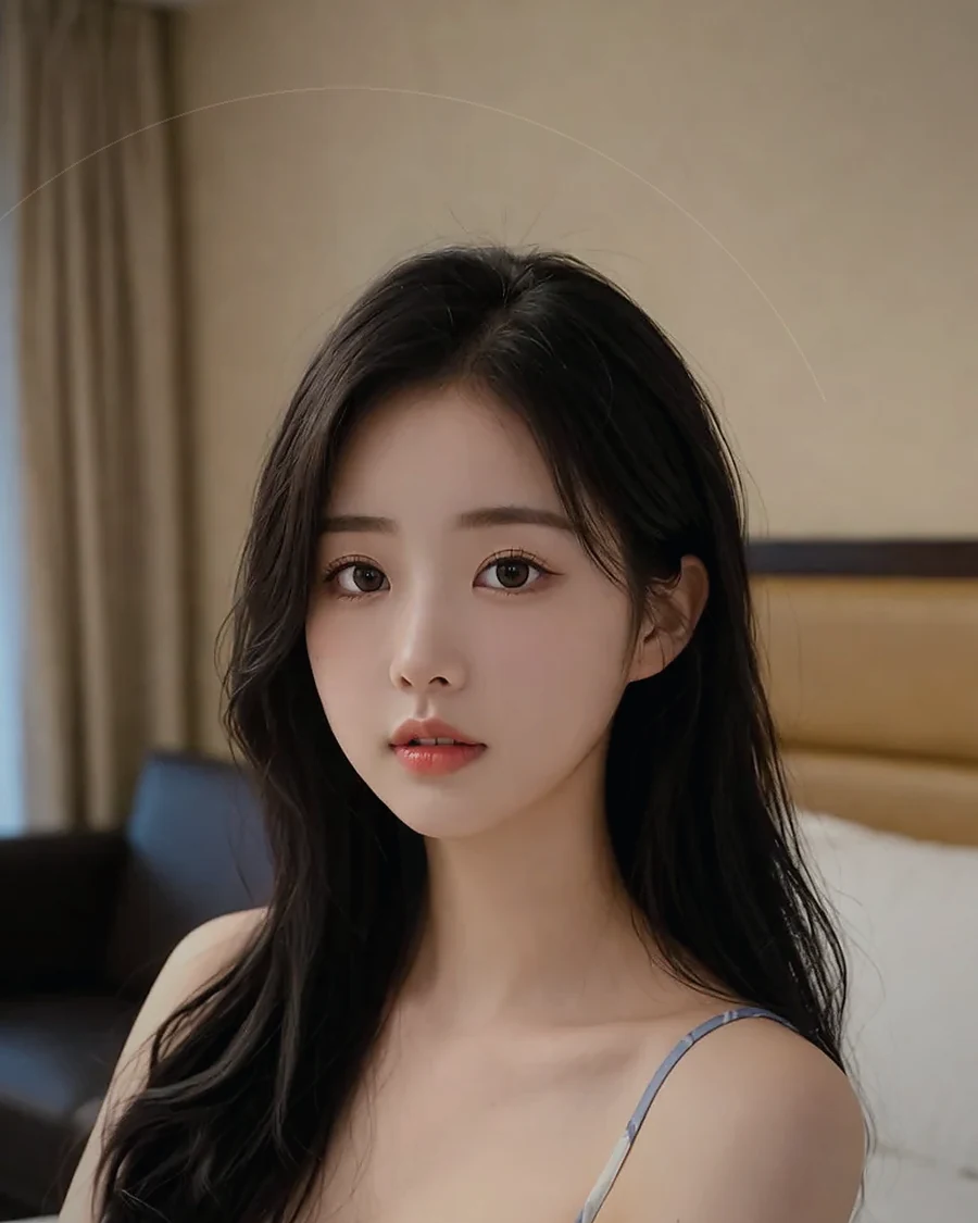 창원 · 은은한 조명의 실내에 앉은 인물