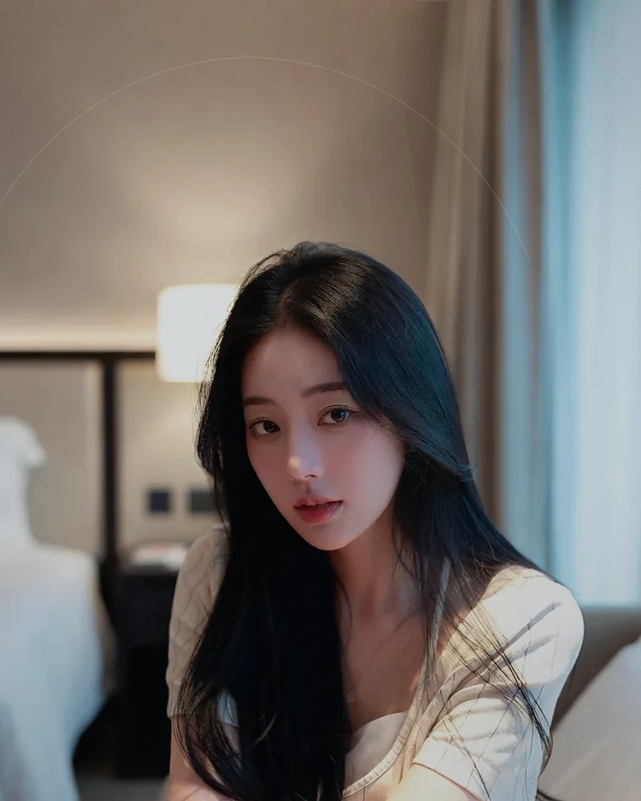 경남 합천군 대병면 · 조용한 객실 침대 옆의 인물