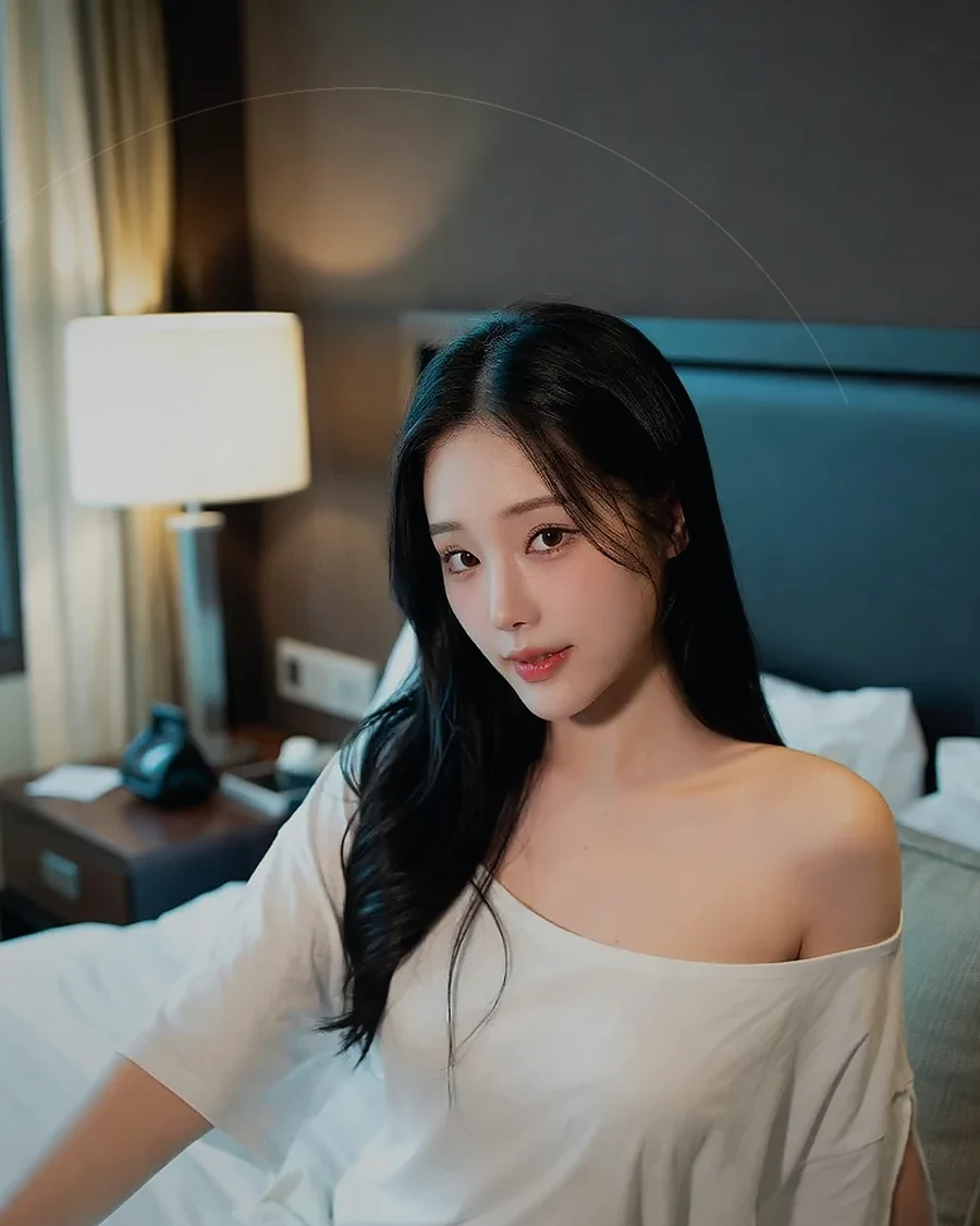 경남 합천군 합천읍 · 조용한 객실 침대 옆의 인물