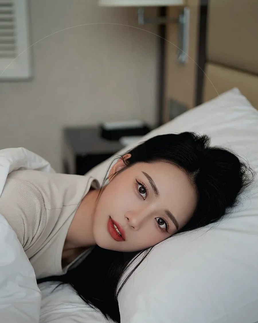 경남 합천군 대병면 · 도시 불빛이 보이는 객실의 인물