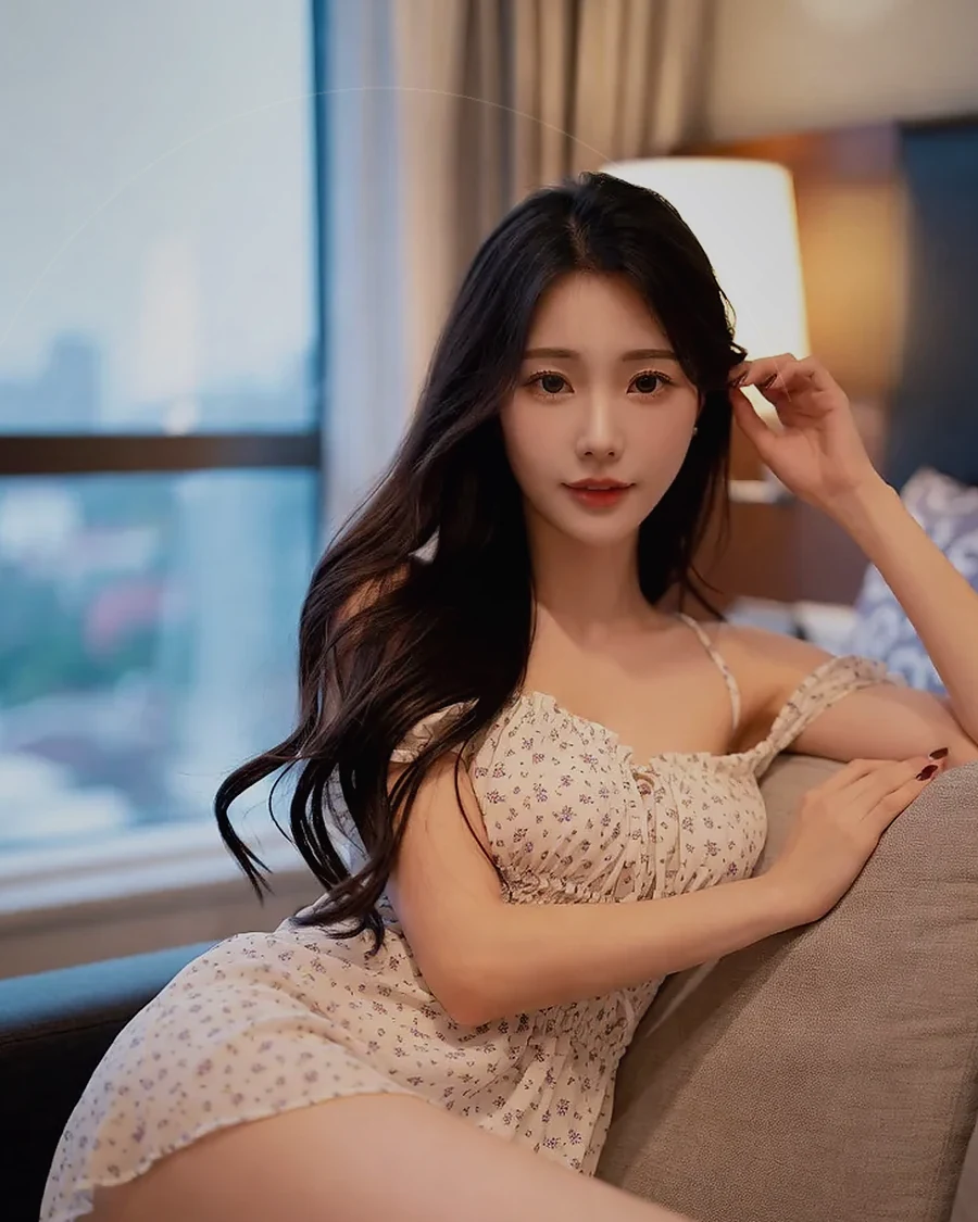 경남 거창군 가조면 · 어두운 조도의 객실에 머무는 인물
