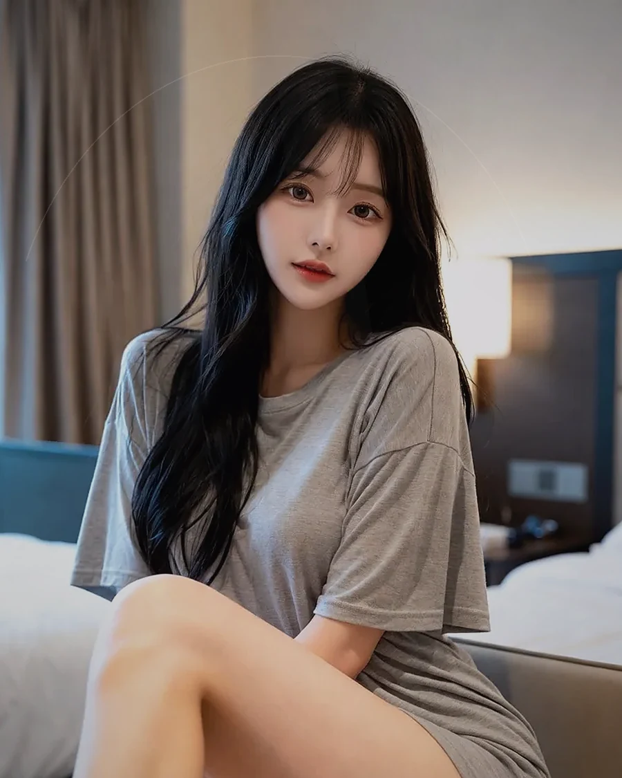 경남 함안군 · 도시 불빛이 보이는 객실의 인물